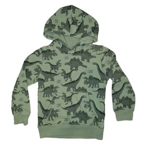 Sweatshirt with hood, dinosaurs, lightweight